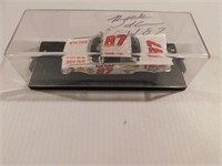 Ruck Baker #87 car in signed display case