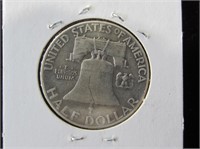 1948 US Franklin Silver Half Dollar