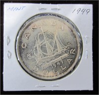 RCM Uncirc. 1949 Silver Dollar