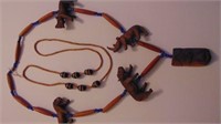 Carved African Necklace