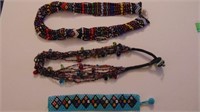Woven Seed Bead Pieces