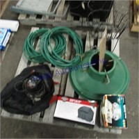 Garden hose, router,