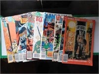 Comics: DC The Warlord, 40¢ - $1.25, 11 total,