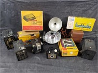 Large Vintage Camera Lot