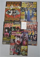 5 pcs - Assorted Kiss Magazines