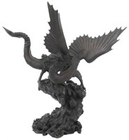 Meiji Bronze Sculpture of a Dragon