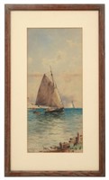 A.T. Bricher W/C Sailing Boats
