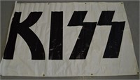 Kiss Vinyl Banner 46"h x 73"l