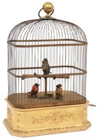Lg. 3 Singing Bird Cage Automaton