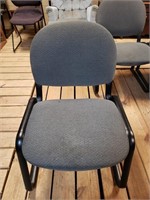 Cushioned Steel Framed Chair