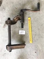 Vintage Cast Iron Bearing Press No. 7 by Cole