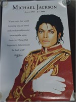 Michael Jackson Poster  36"h x 24"w