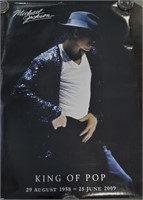 Michael Jackson Poster King Of Pop 36"hx24"w