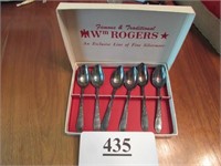 William M. Rogers Silver Spoons (6)
