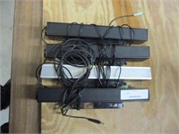 (4) Dell Speaker Bars.