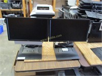 (2) Dell 20" LCD Monitors w/ Port Replicators.