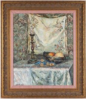 Russian Impressionist Still Life, Tabletop