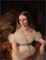 Continental School Portrait of a Young Woman