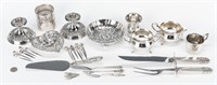 31 items Sterling Flatware & Tableware