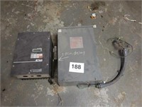 2 PLC electrical boxes