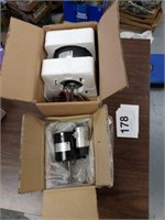 Two new electric blower motors