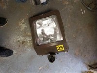 GE commercial parking lot light.... new