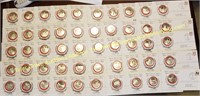 QTY 50 1OZ STERLING SILVER FRANKLIN MINT COINS