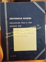 JEFFERSON NICKEL BOOK COMPLETE SET W SILVER WAR C