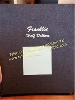 COMPLETE FRANKLIN SILVER HALF DOLLAR BOOK