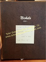 PARTIAL V NICKEL BOOK SET CONTAINS 2 RAREST THO