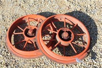 Allis Chalmers B Front Steel Wheels