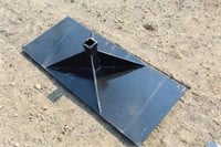 Skid Steer 10" Receiver Plate, New Unused