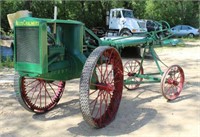 1921 Allis Chalmers 6-12 Gas Steel Wheeled Tractor