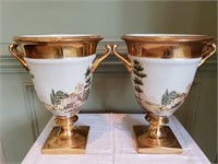 Pair of Chelsea House Mediterranean Urns