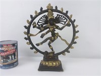 Statuette de Shiva en métal