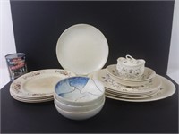 Vaisselles diverses; Staffordshire, Johnson Bros,