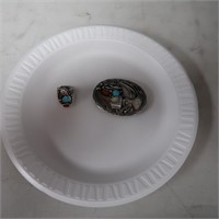 Custom Forged Bear Claw Ring & Belt Buckle-2 3/4"