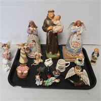 Misc Lot-Figurines - 5 pc Jim shore