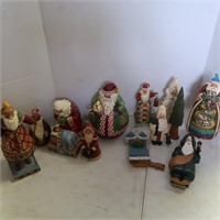 Large Lot of Christmas Figurines(many Jim Shore)
