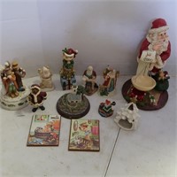 Misc Lot-Christmas Figurines, Thomas Kinkade,