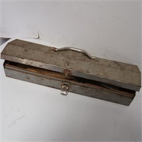 Tool Box w/Sm. Hammer, File & more