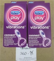 2 Durex Play Vibrations Connect