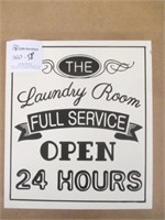 11x13" Laundry Room Wall Art