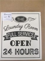 11x13" Laundry Room Wall Art