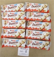 10 Kinder Bueno White Bars