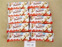 10 Kinder Bueno White Bars