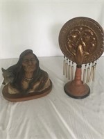 N.J Rose Indian Sculpture & Chime U14D
