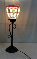 Stained Glass Uplight Table Lamp K14B