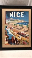 "Nice" Framed Picture Q15E