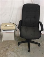 Office Chair & Paper Shredder T9C